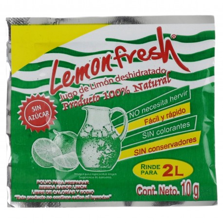 Lemonfresh 2 lts Individual. 10g