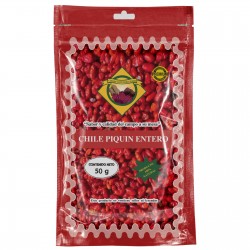 Chile piquin entero 50 g